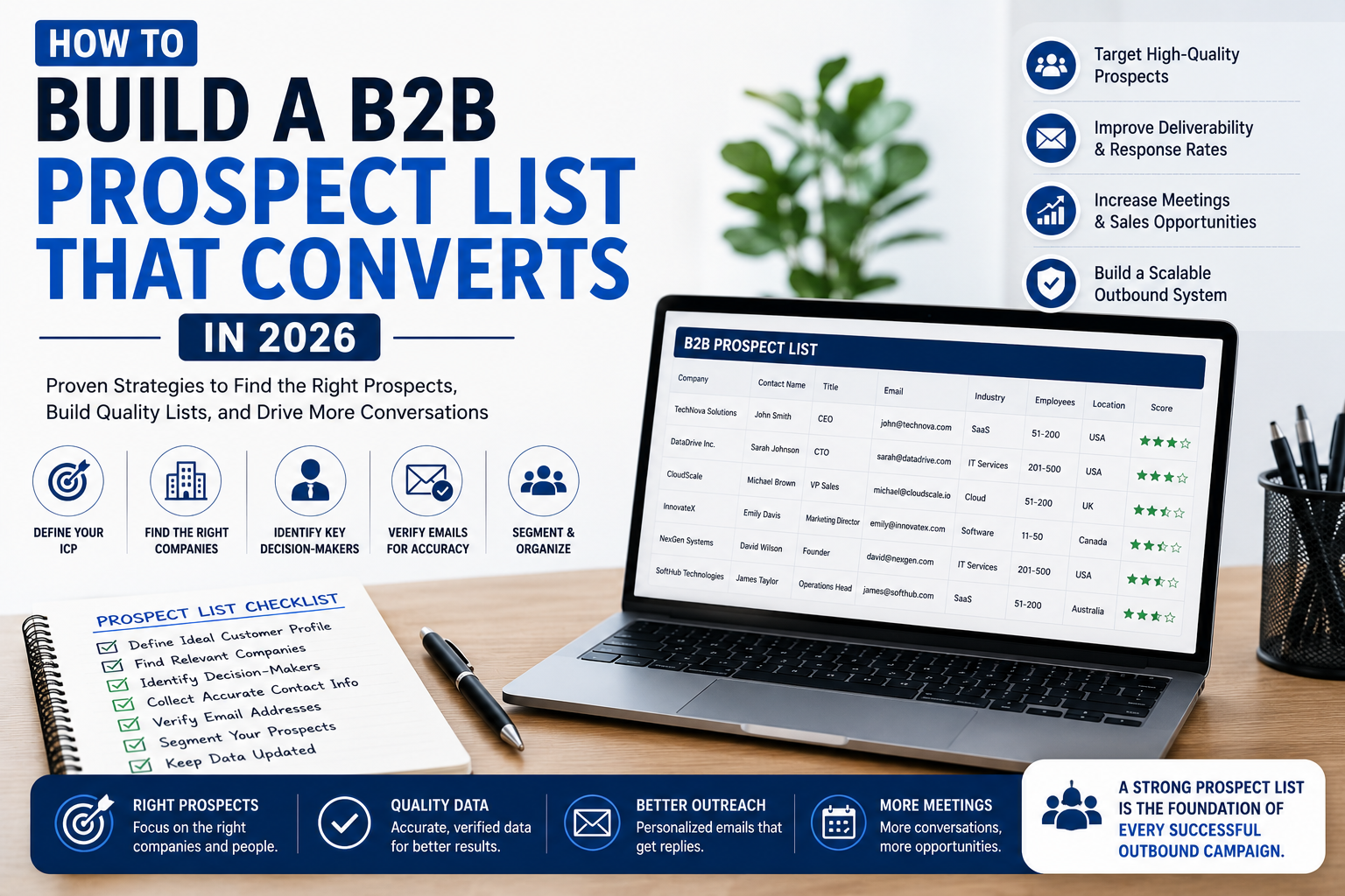 How to Build a B2B Prospect List That Converts in 2026